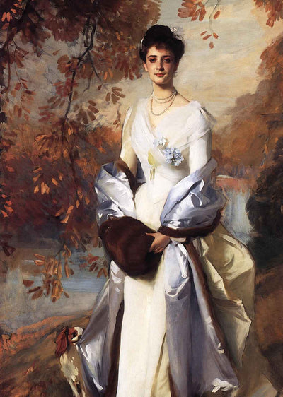 Portrait of Pauline Astor Fine Art Print 1898 by John Singer Sargent (6 Sizes)