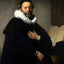 Portrait of Johannes Wtenbogaert Art Print 1633 Painting by Rembrandt (6 Sizes)