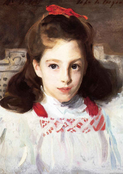 Portrait of Miss Dorothy Vickers 1884 by John Singer Sargent Art Print (6 Sizes)