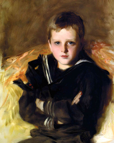Portrait of Caspar Goodrich 1887 Painting by John Singer Sargent 8x10" Art Print