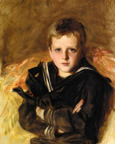 Portrait of Caspar Goodrich painting print by John Singer Sargent (1887)