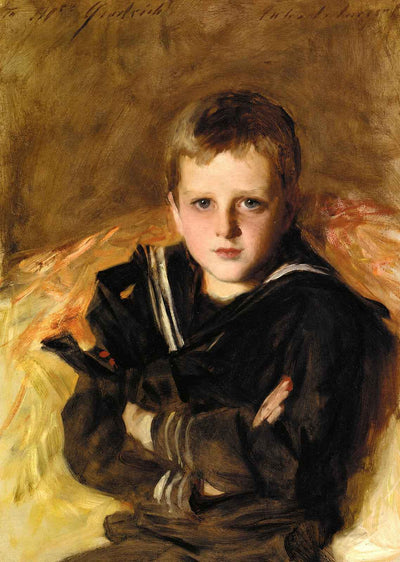 Portrait of Caspar Goodrich Art Print 1887 by John Singer Sargent (6 Sizes)