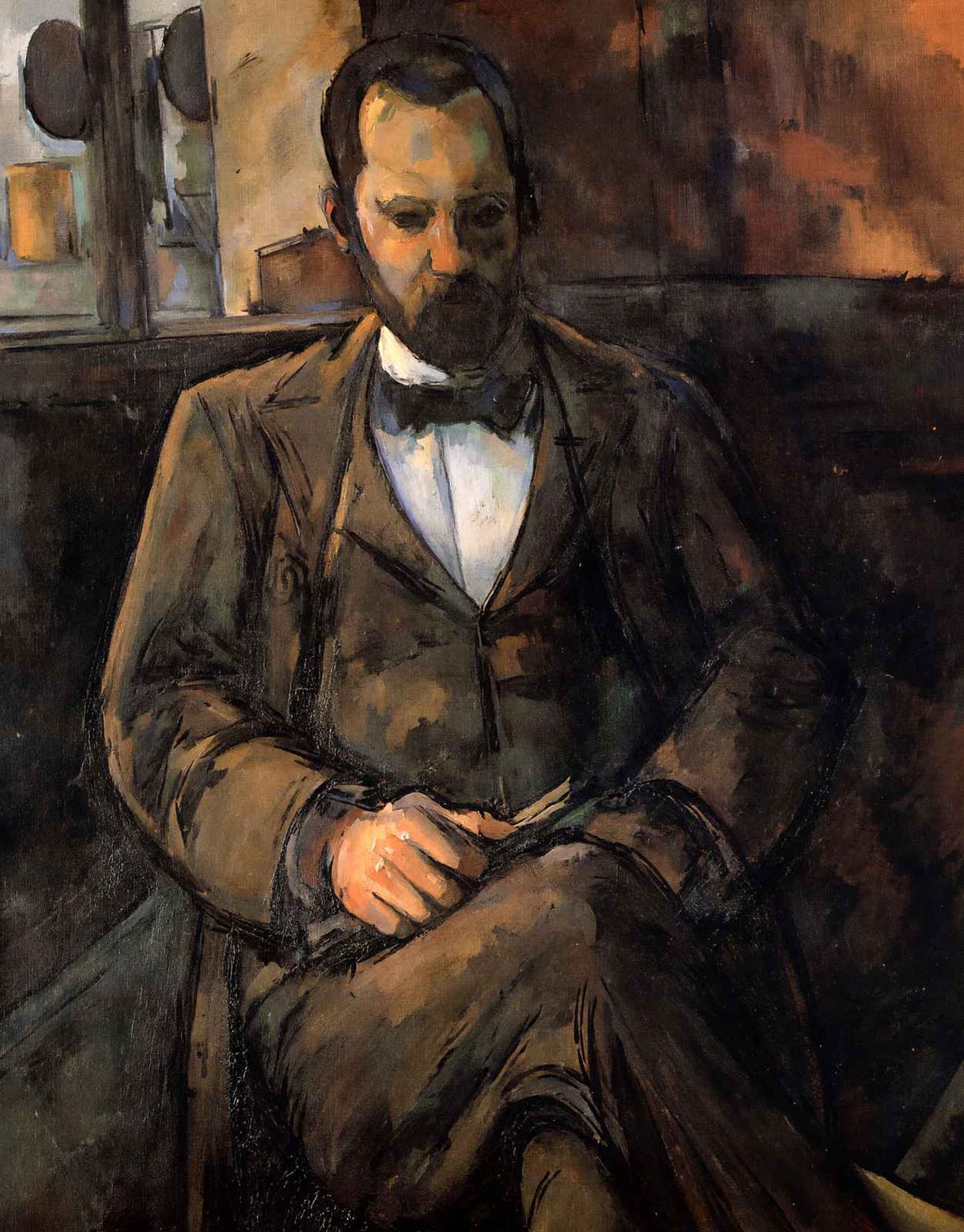 Portrait of Ambroise Vollard 1899 Painting by Paul Cezanne Art Print (6 Sizes)