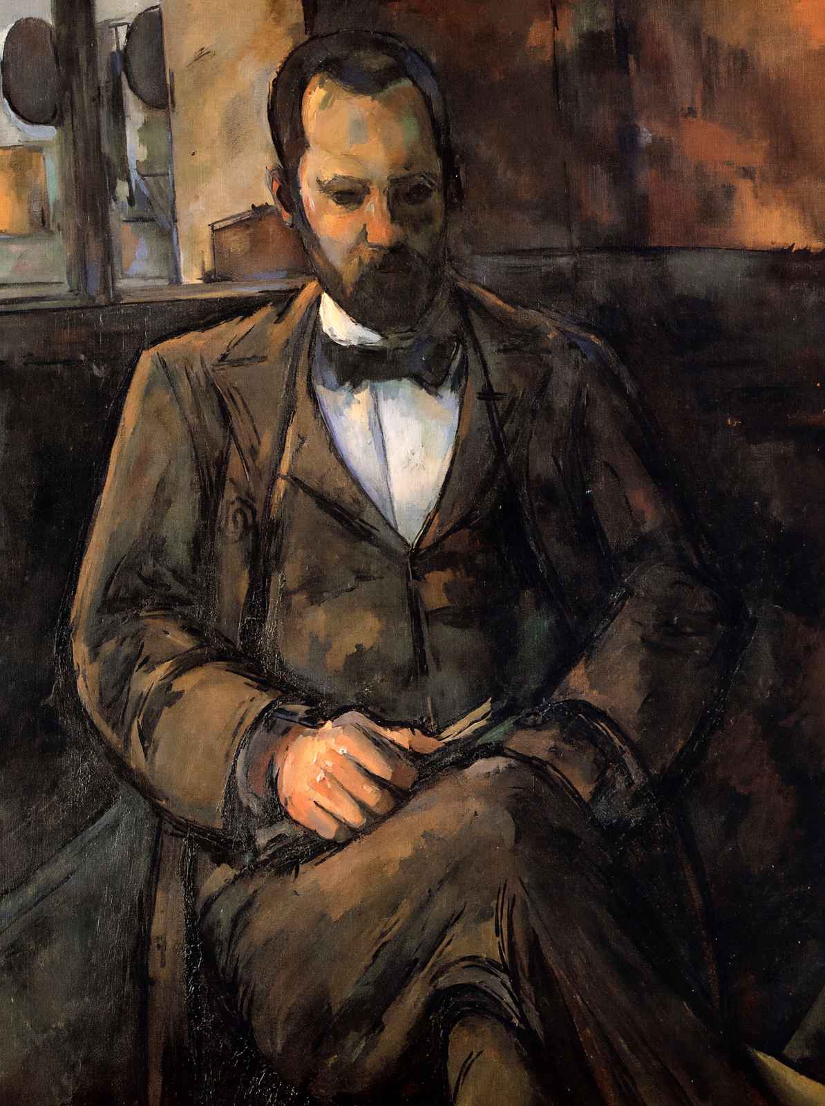 Portrait of Ambroise Vollard 1899 Painting by Paul Cezanne Art Print (6 Sizes)
