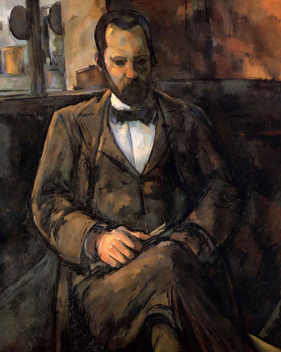 Portrait of Ambroise Vollard art print by Paul Cezanne (1899)