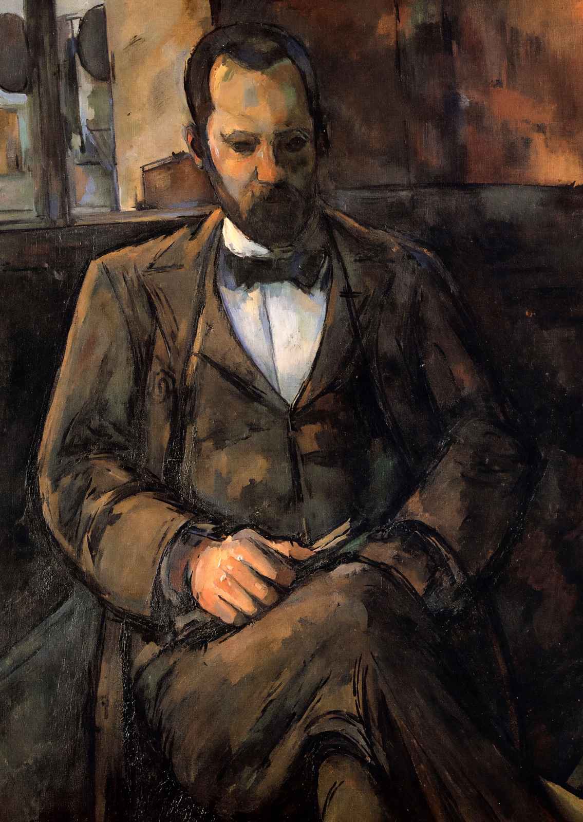 Portrait of Ambroise Vollard 1899 Painting by Paul Cezanne Art Print (6 Sizes)