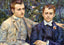 Portrait of Charles and Georges Durand Ruel 1882 Fine Art Print (6 Sizes)