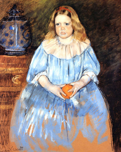 Portrait of Margaret Milligan Sloan (No.2) painting by Mary Cassatt (1893)