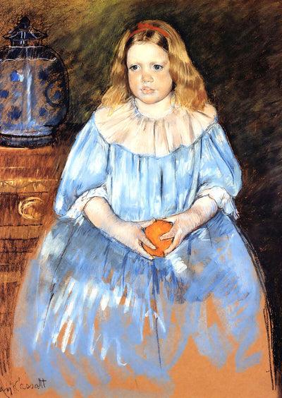 Portrait of Margaret Milligan Sloan (No.2) 1893 by Cassatt Art Print (6 Sizes)