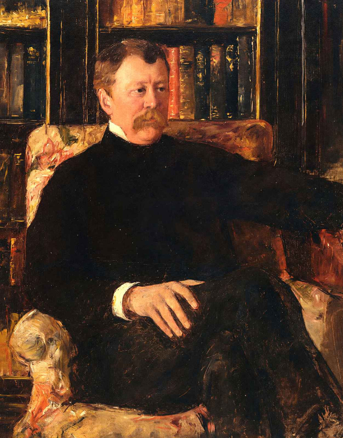 Portrait of Alexander Cassatt Art Print 1880 Painting by Mary Cassatt (6 Sizes)