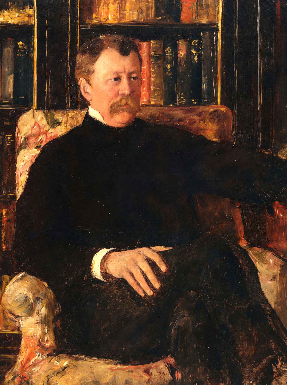Portrait of Alexander Cassatt Art Print 1880 Painting by Mary Cassatt (6 Sizes)