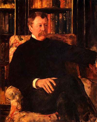Portrait of Alexander Cassatt Painting by Mary Cassatt 8x10" Art Print