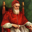 Portrait of Pope Julius Ii painting by Raphael (1512)