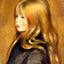 Portrait of Edmond Renoir, Jr. Art Print 1888 by Pierre-Auguste Renoir (6 Sizes)
