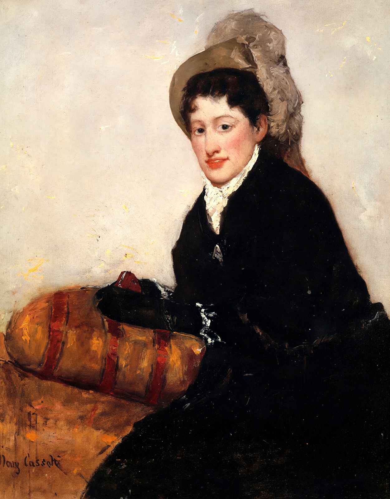 Portrait of Madame X Dressed for the Matinee Art Print 1878 by Cassatt (6 Sizes)