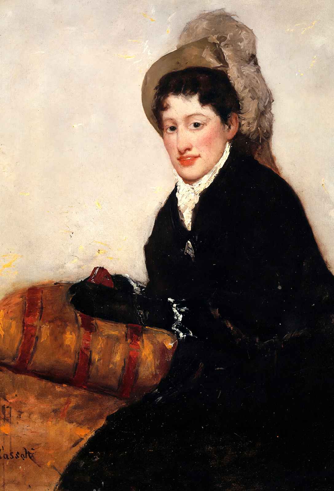 Portrait of Madame X Dressed for the Matinee Art Print 1878 by Cassatt (6 Sizes)