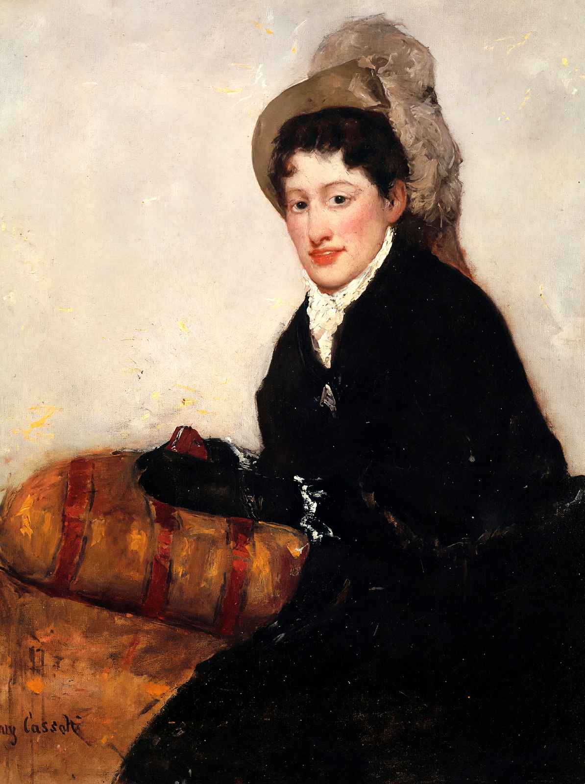 Portrait of Madame X Dressed for the Matinee Art Print 1878 by Cassatt (6 Sizes)