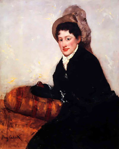 Portrait of Madame X Dressed for the Matinee by Mary Cassatt 8x10" Art Print