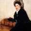 Portrait of Madame X Dressed for the Matinee painting print by Mary Cassatt (1878)