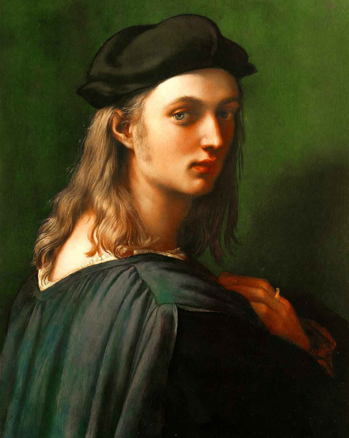 Portrait of Bindo Altoviti painting print by Raphael (1515)
