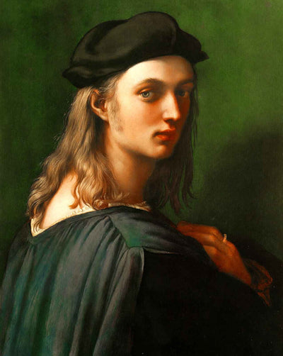 Portrait of Bindo Altoviti painting print by Raphael (1515)