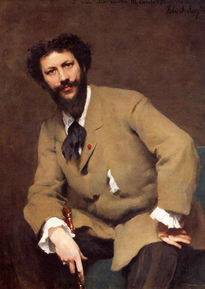 Portrait of Carolus-Duran Art Print 1879 by John Singer Sargent (6 Sizes)