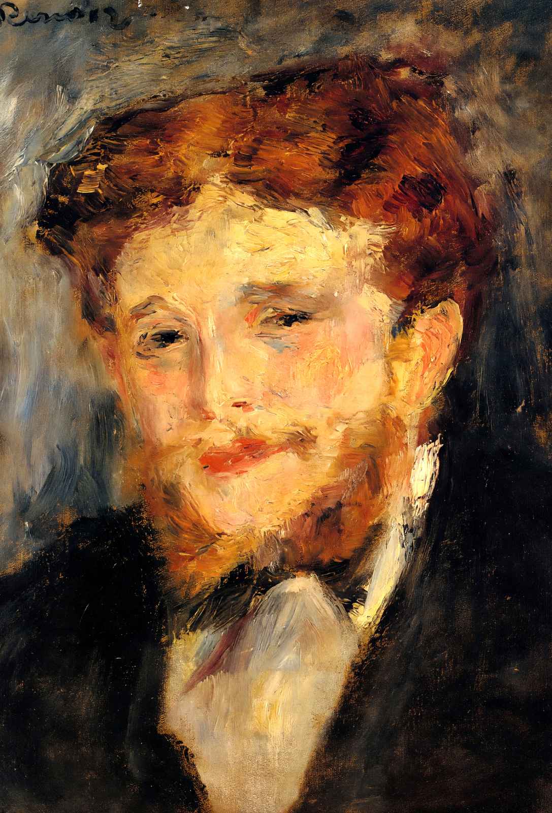 Portrait of Eugene Pierre Lestringuez 1878 by Renoir Art Print (6 Sizes)