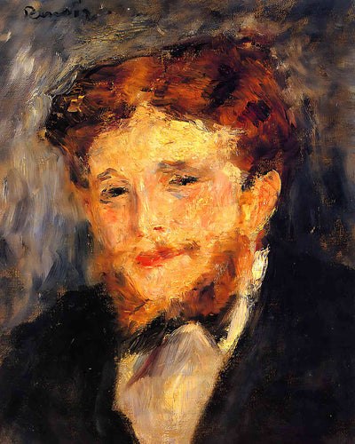 Portrait of Eugene Pierre Lestringuez by Pierre-Auguste Renoir 8x10" Art Print