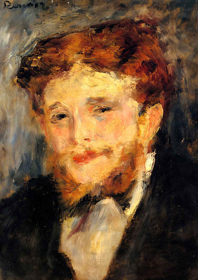 Portrait of Eugene Pierre Lestringuez 1878 by Renoir Art Print (6 Sizes)