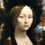 Portrait of Ginevra Benci fine art print by Leonardo da Vinci (1474)