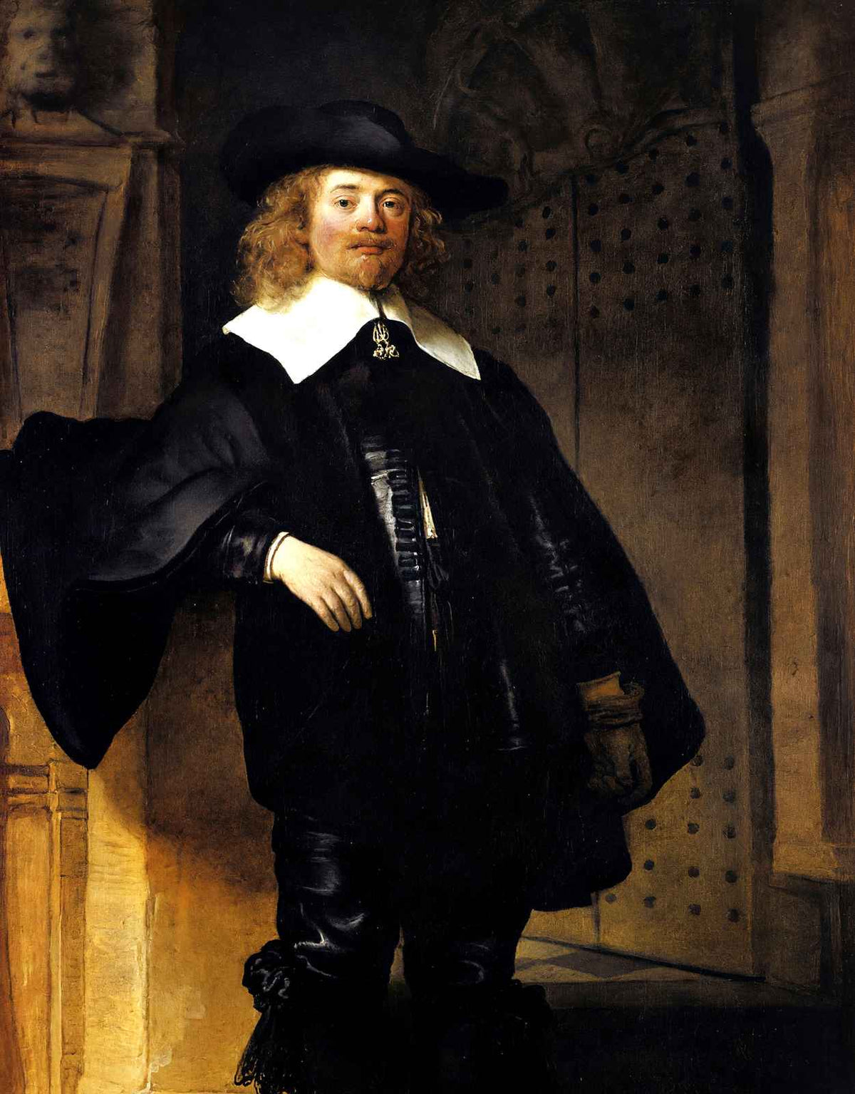 Portrait of Andries De Graeff Art Print 1639 Painting by Rembrandt (6 Sizes)