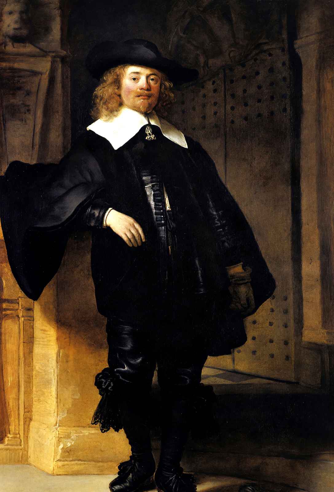 Portrait of Andries De Graeff Art Print 1639 Painting by Rembrandt (6 Sizes)