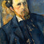 Portrait of Joachim Art Print 1896 Painting by Paul Cezanne (6 Sizes)