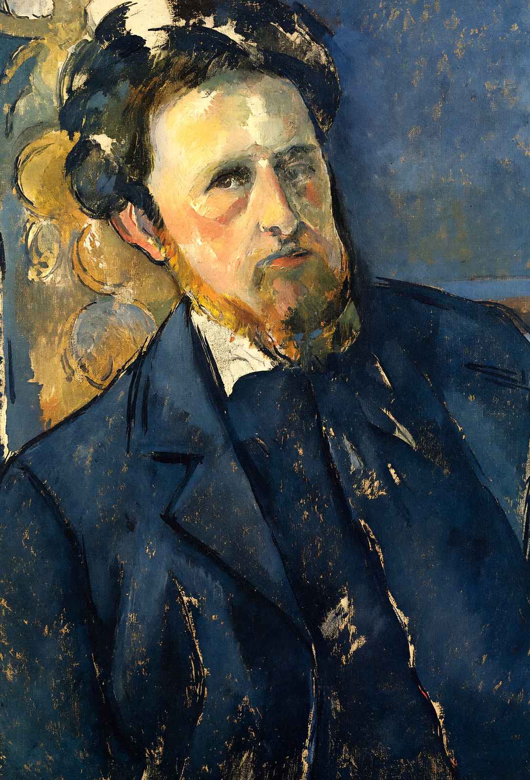 Portrait of Joachim Art Print 1896 Painting by Paul Cezanne (6 Sizes)