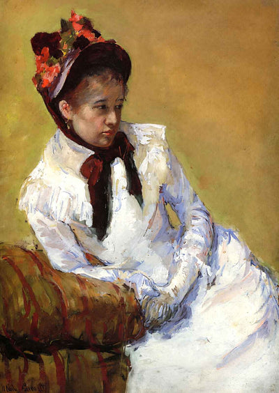 Portrait of the Artist 1878 Painting by Mary Cassatt Art Print (6 Sizes)