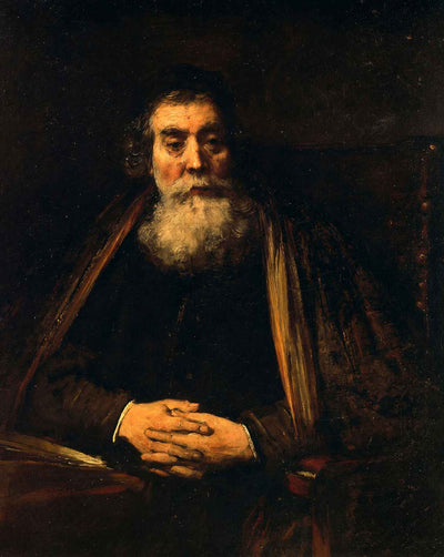 Portrait of an Old Man (1665) painting by Rembrandt (1665)