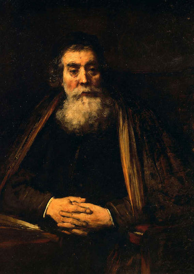 Portrait of an Old Man 1665 Painting by Rembrandt Art Print (6 Sizes)