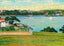 Trefethen's Landing Peaks Island Portland Maine in 1908 Painting Print