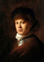 Portrait of Rembrandt Van Rijn Art Print 1628 Painting by Rembrandt (6 Sizes)