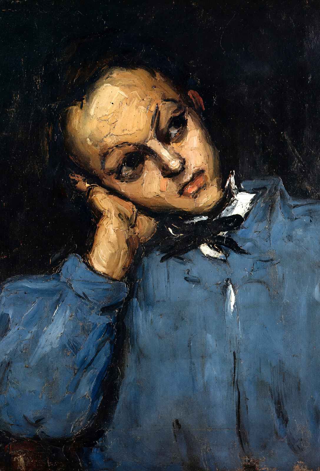 Portrait of a Young Man Art Print 1866 Painting by Paul Cezanne (6 Sizes)