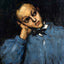 Portrait of a Young Man art print by Paul Cezanne (1866)