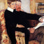 Portrait of Alexander J. Cassat and His Son Robert Kelso 1885 Print