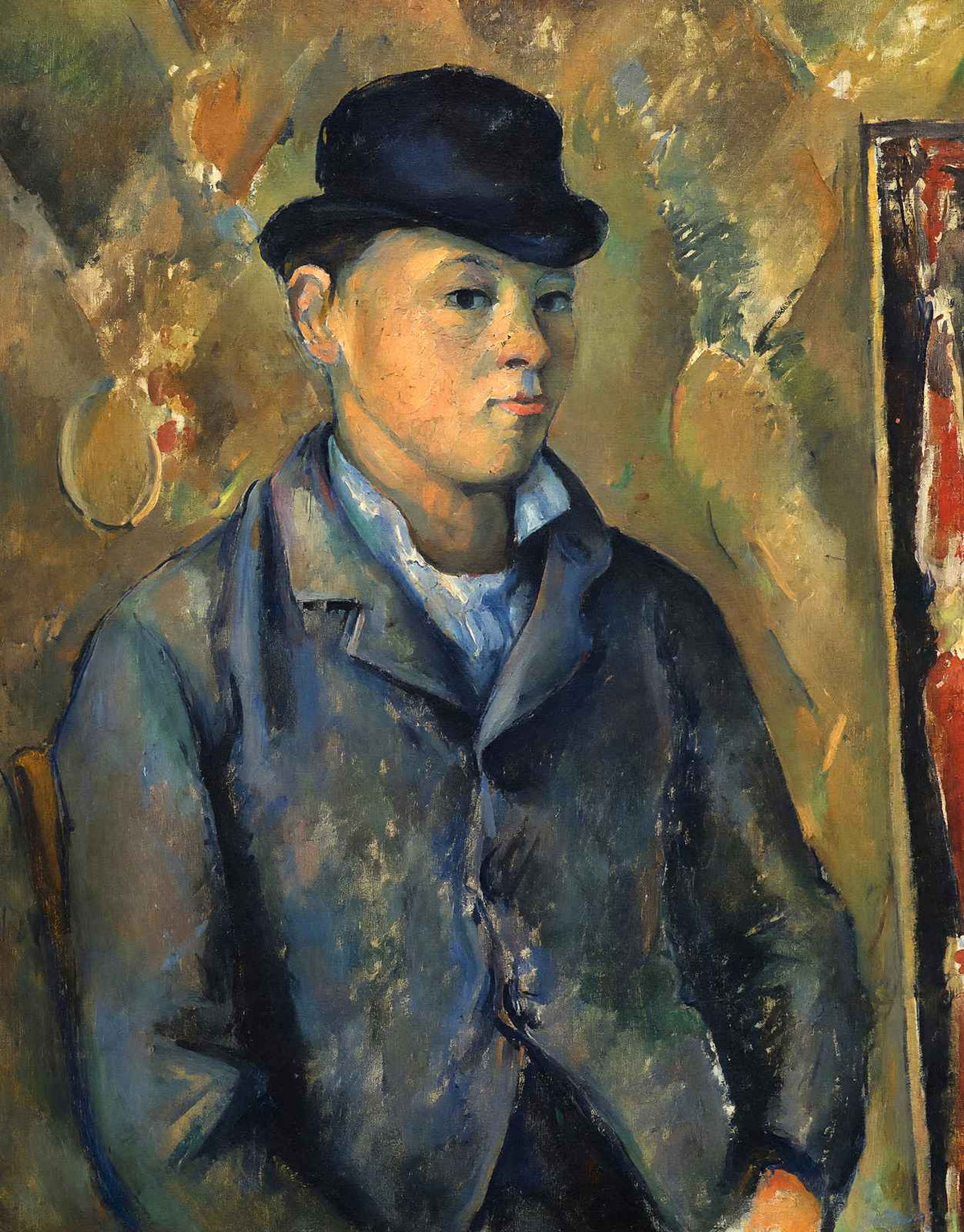 Portrait of the Artist's Son Art Print 1890 Painting by Paul Cezanne (6 Sizes)