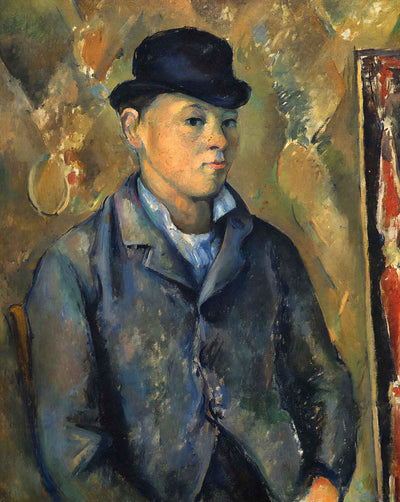 Portrait of the Artist's Son fine art print by Paul Cezanne (1890)