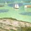 Port-En-Bessin Entrance to the Harbor 1888 by Georges Seurat Art Print (6 Sizes)