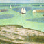 Port-En-Bessin Entrance to the Harbor art print by Georges Seurat (1888)