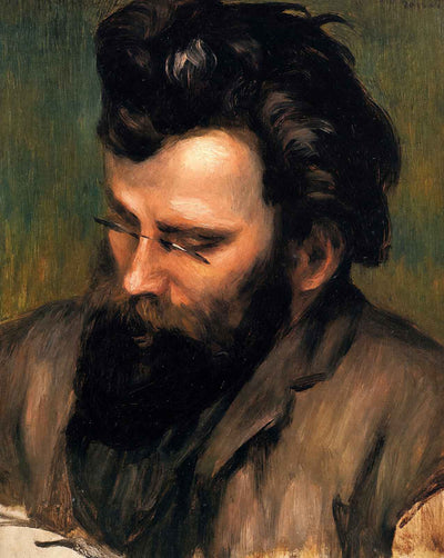 Portrait of Charles Terrasse painting by Pierre-Auguste Renoir (1895)