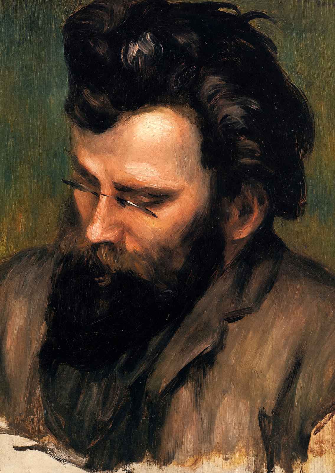 Portrait of Charles Terrasse 1895 by Pierre-Auguste Renoir Art Print (6 Sizes)