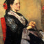 Portrait of a Lady of Seville Fine Art Print 1873 by Mary Cassatt (6 Sizes)