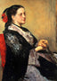 Portrait of a Lady of Seville Fine Art Print 1873 by Mary Cassatt (6 Sizes)